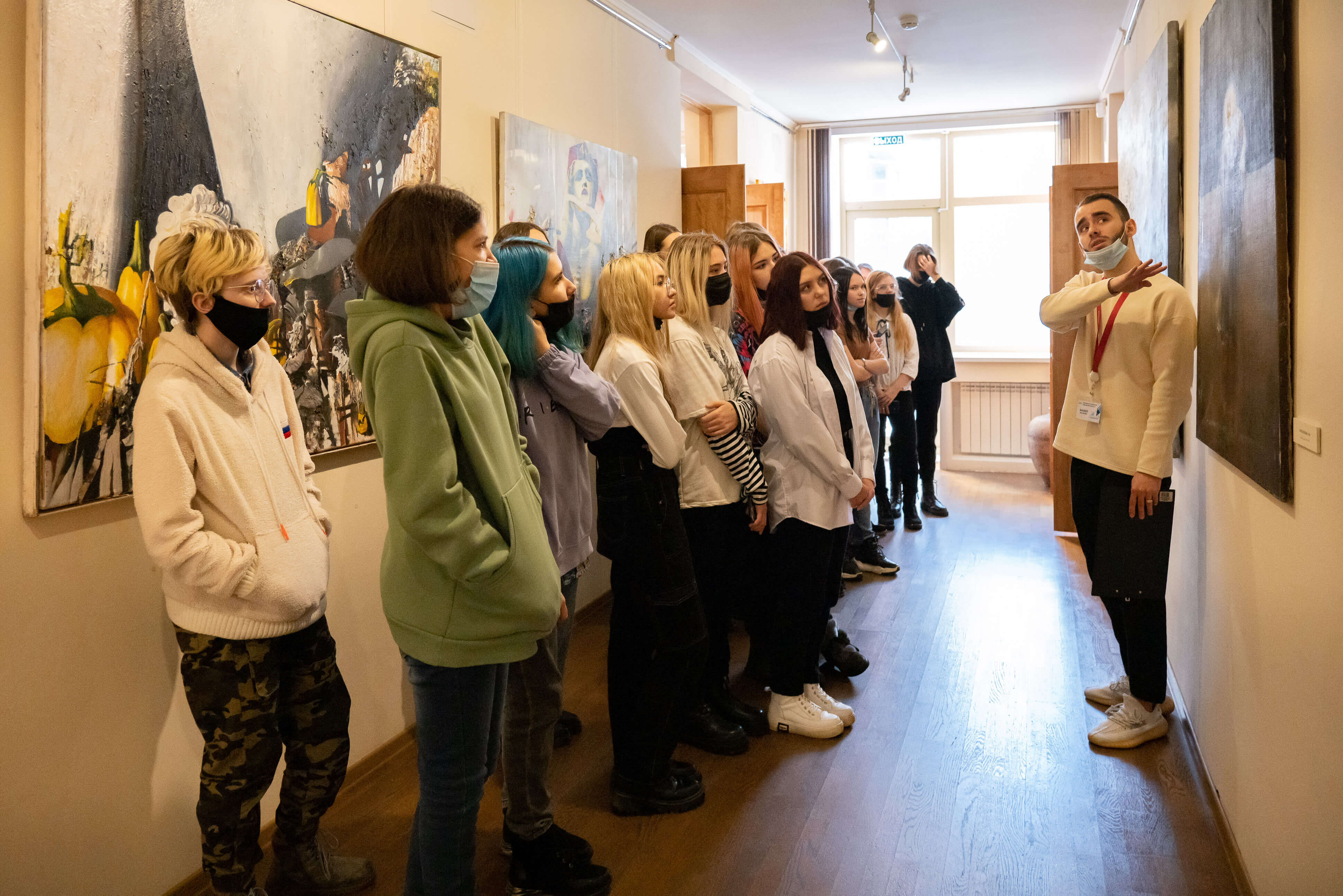 Personal exhibition of Olga Grechina at the Kuzbass Museum of Fine Arts. Kemerovo city. 2022